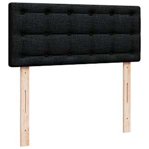 Box spring postel s matrací černá 120x190 cm textil - obrázek 7