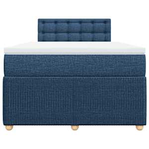 Box spring postel s matrací černá 120x190 cm textil - obrázek 4