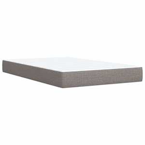 Box spring postel s matrací taupe 80x200 cm textil - obrázek 9