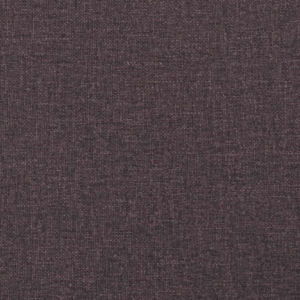 Box spring postel s matrací tmavě hnědá 90x190 cm textil - obrázek 17