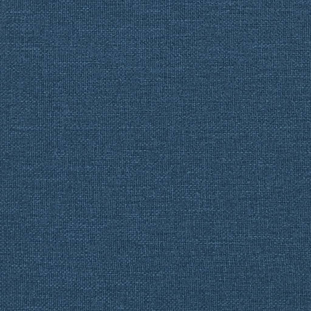 Box spring postel s matrací modrá 90x200 cm textil - obrázek 17