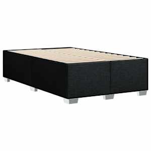Box spring postel s matrací černá 120x190 cm textil - obrázek 8