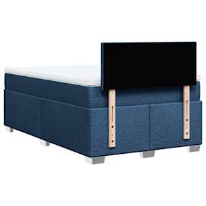 Box spring postel s matrací černá 120x190 cm textil - obrázek 12