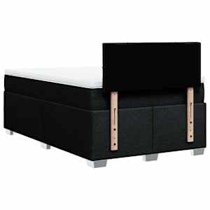 Box spring postel s matrací černá 120x190 cm textil - obrázek 12