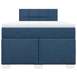 Box spring postel s matrací černá 120x190 cm textil - obrázek 6