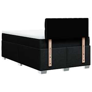 Box spring postel s matrací černá 120x190 cm textil - obrázek 12