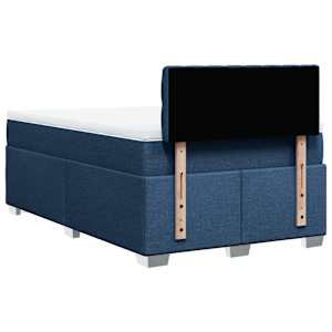 Box spring postel s matrací černá 120x190 cm textil - obrázek 12