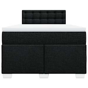 Box spring postel s matrací černá 120x190 cm textil - obrázek 6