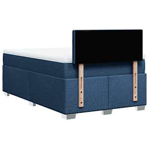 Box spring postel s matrací černá 120x190 cm textil - obrázek 12