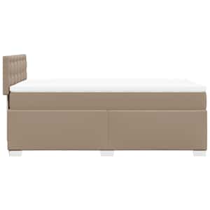 Box spring postel s matrací cappuccino 80 x 200 cm umělá kůže - obrázek 11