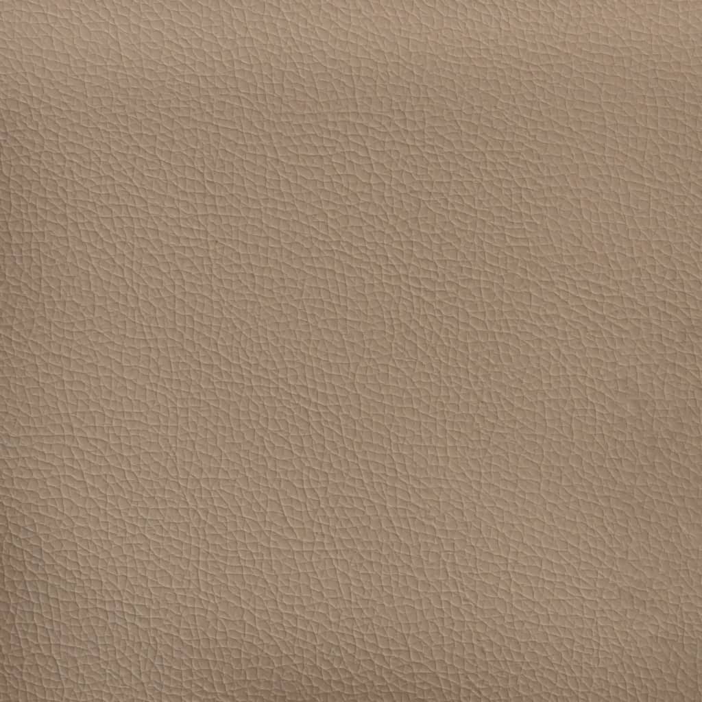 Box spring postel s matrací cappuccino 140x190 cm umělá kůže - obrázek 17