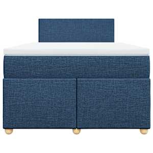 Box spring postel s matrací černá 120x190 cm textil - obrázek 6