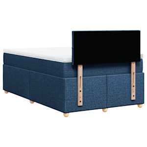 Box spring postel s matrací černá 120x190 cm textil - obrázek 8
