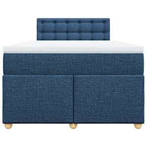 Box spring postel s matrací černá 120x190 cm textil - obrázek 6