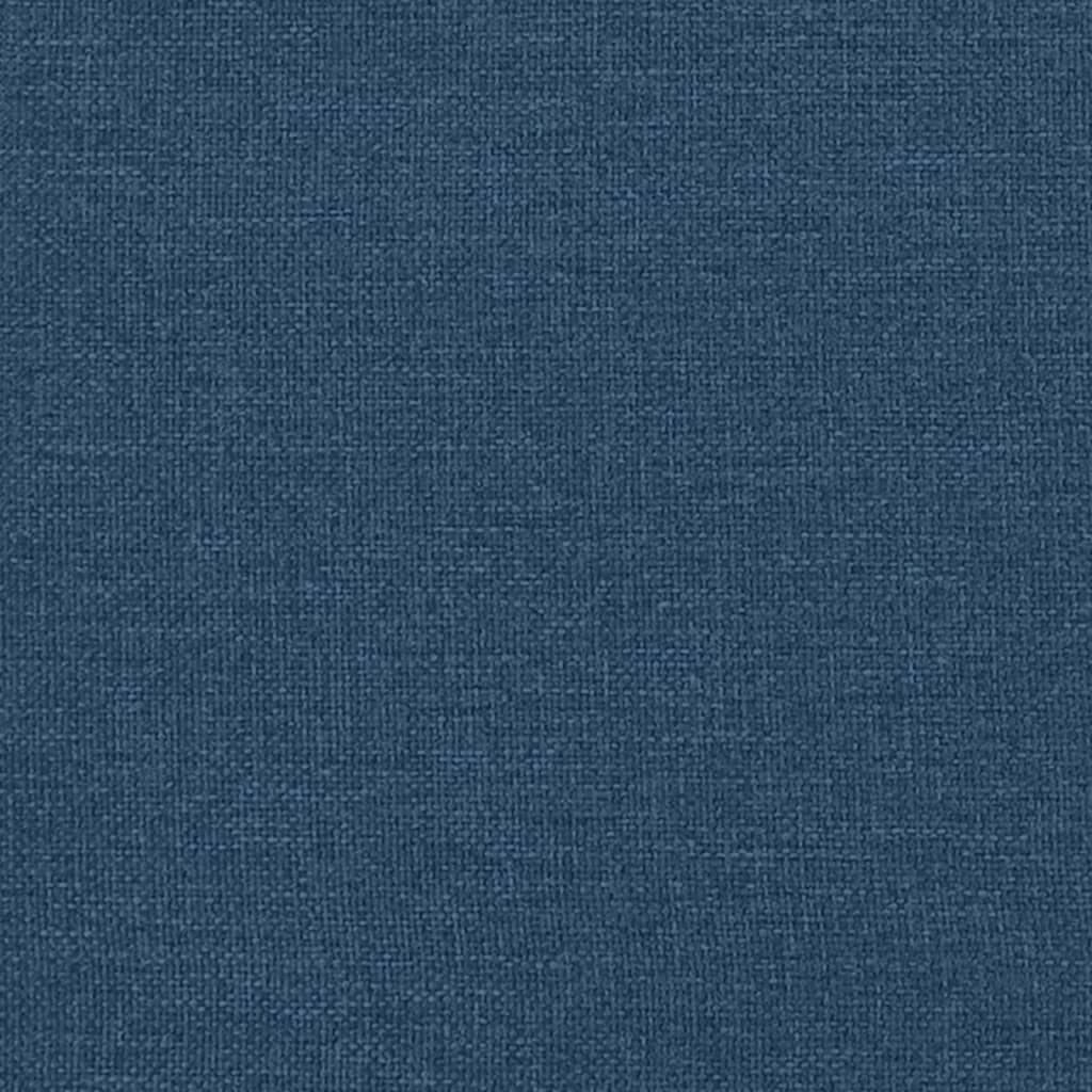 Box spring postel s matrací modrá 140x200 cm textil - obrázek 17