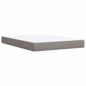 Box spring postel s matrací taupe 160x200 cm textil - obrázek 10