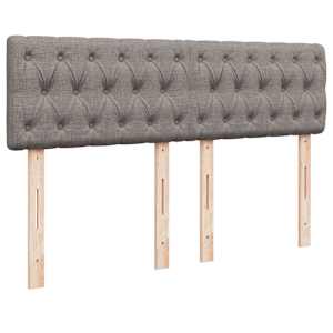 Box spring postel s matrací taupe 160x200 cm textil - obrázek 12