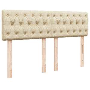 Box spring postel s matrací krémová 160x200 cm textil - obrázek 12