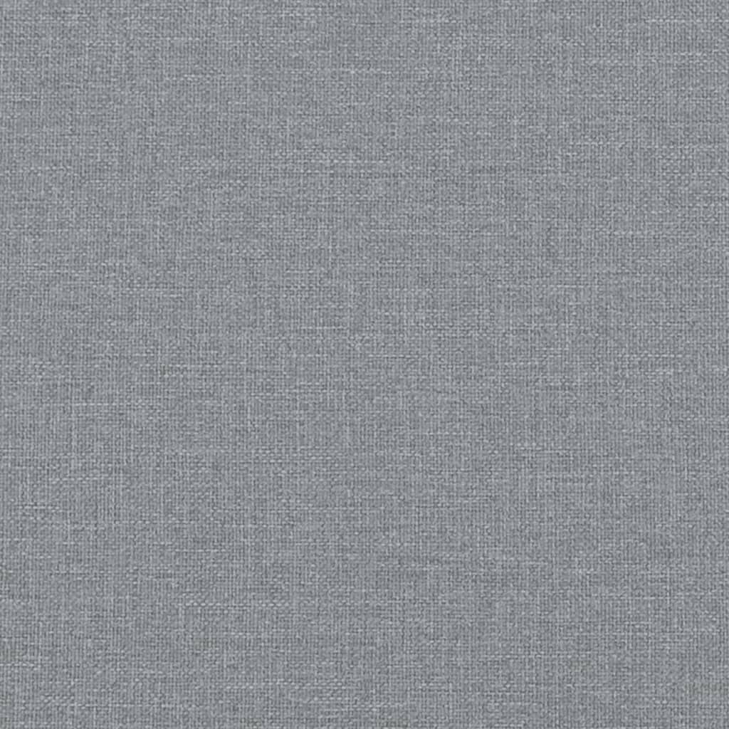 Box spring postel s matrací světle šedá 90x190 cm textil - obrázek 17