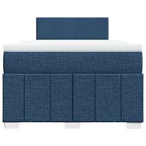 Box spring postel s matrací černá 120x190 cm textil - obrázek 6