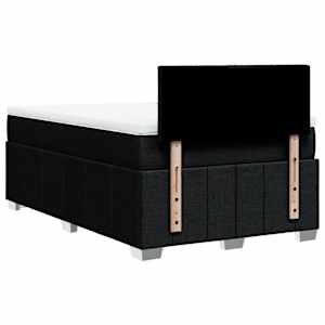 Box spring postel s matrací černá 120x190 cm textil - obrázek 8