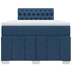 Box spring postel s matrací černá 120x190 cm textil - obrázek 6
