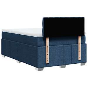 Box spring postel s matrací černá 120x190 cm textil - obrázek 8