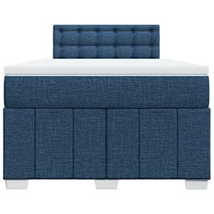 Box spring postel s matrací černá 120x190 cm textil - obrázek 6