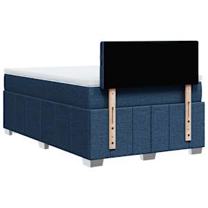 Box spring postel s matrací černá 120x190 cm textil - obrázek 8