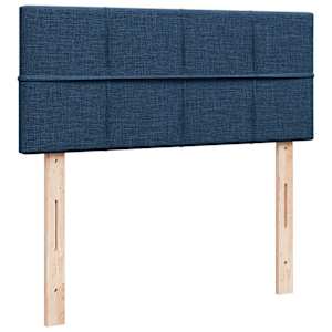 Box spring postel s matrací modrá 120x200 cm textil - obrázek 12