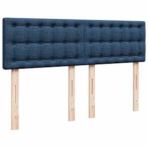 Box spring postel s matrací modrá 140x200 cm textil - obrázek 12