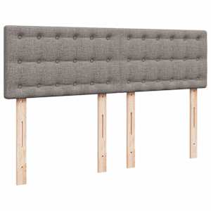 Box spring postel s matrací taupe 160x200 cm textil - obrázek 12
