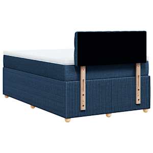 Box spring postel s matrací černá 120x190 cm textil - obrázek 8