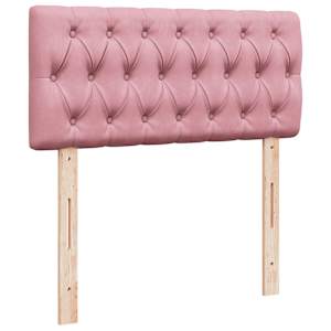 Box spring postel s matrací růžová 100x200 cm samet - obrázek 12