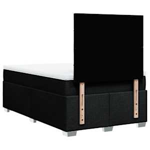 Box spring postel s matrací černá 120x190 cm textil - obrázek 10