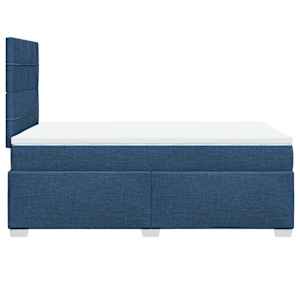 Box spring postel s matrací černá 120x190 cm textil - obrázek 9
