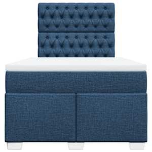 Box spring postel s matrací černá 120x190 cm textil - obrázek 4