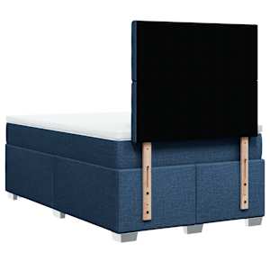 Box spring postel s matrací černá 120x190 cm textil - obrázek 10