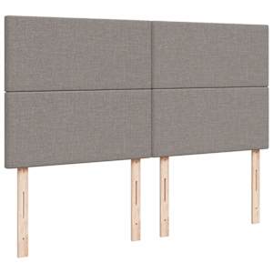 Box spring postel s matrací taupe 180x200 cm textil - obrázek 8