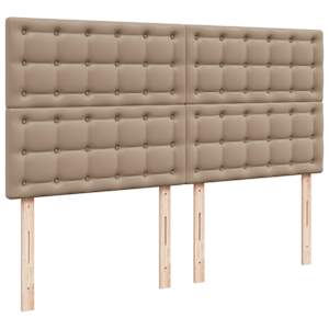 Box spring postel s matrací cappuccino 180 x 200 cm umělá kůže - obrázek 8