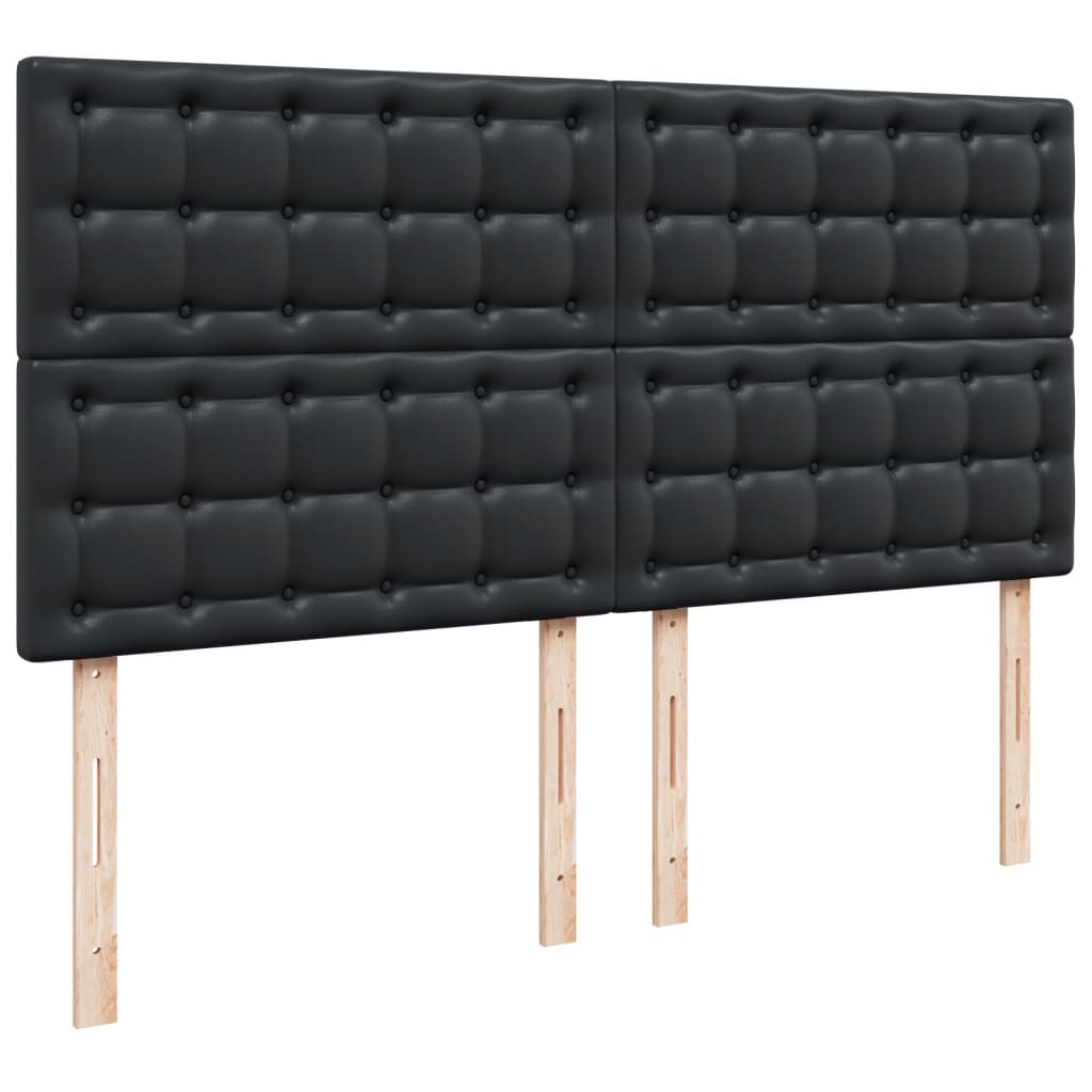 Boxspringbett Bett Polsterbett soldes Bettgestell mit Matratze Kunstleder vidaXL