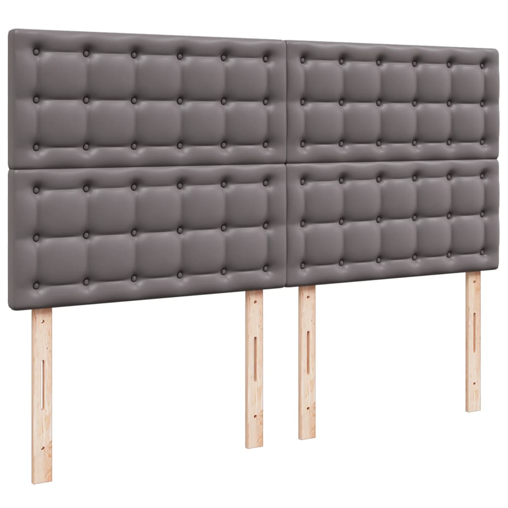 Boxspringbett Bett Polsterbett Bettgestell mit Matratze Kunstleder acheter vidaXL