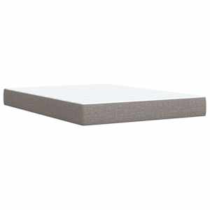 Box spring postel s matrací taupe 160x200 cm textil - obrázek 9