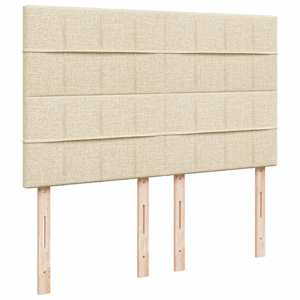 Box spring postel s matrací krémová 160x200 cm textil - obrázek 7