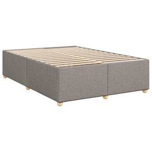 Box spring postel s matrací taupe 160x200 cm textil - obrázek 8