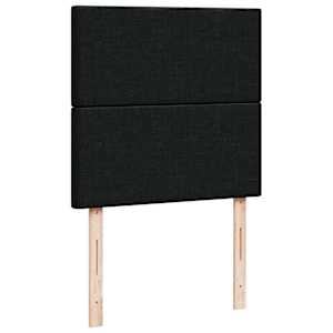 Box spring postel s matrací černá 90x190 cm textil - obrázek 7