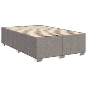 Box spring postel s matrací taupe 120x190 cm textil - obrázek 8