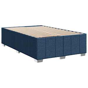 Box spring postel s matrací modrá 120x200 cm textil - obrázek 8
