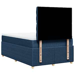 Box spring postel s matrací černá 120x190 cm textil - obrázek 6