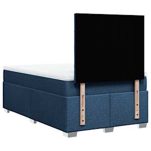 Box spring postel s matrací černá 120x190 cm textil - obrázek 12